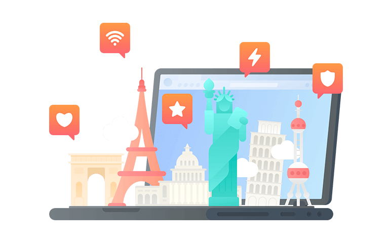 在法属圭亚那连接到中国的软件 - 翻回VPN